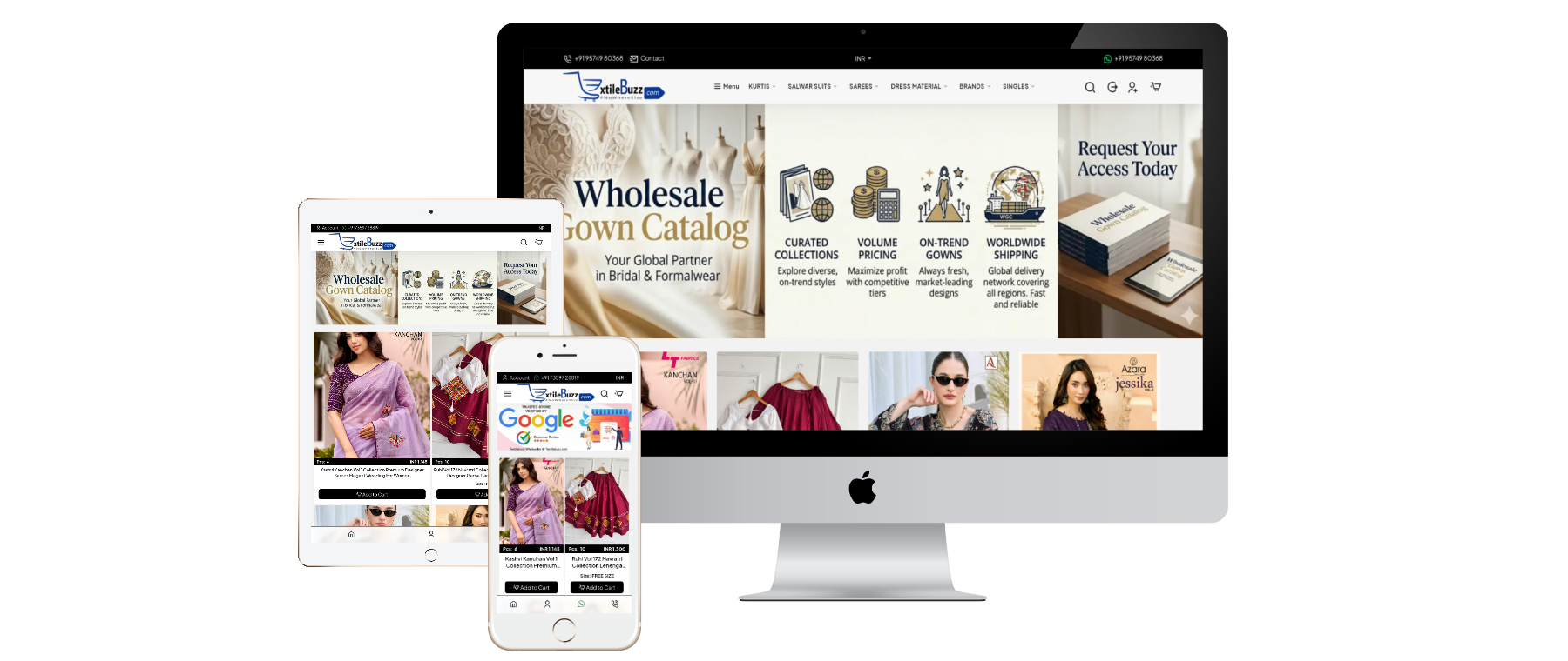 Textile Buzz website